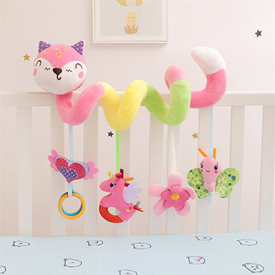 Spirale d'activité bébé douce et aux couleurs vives 