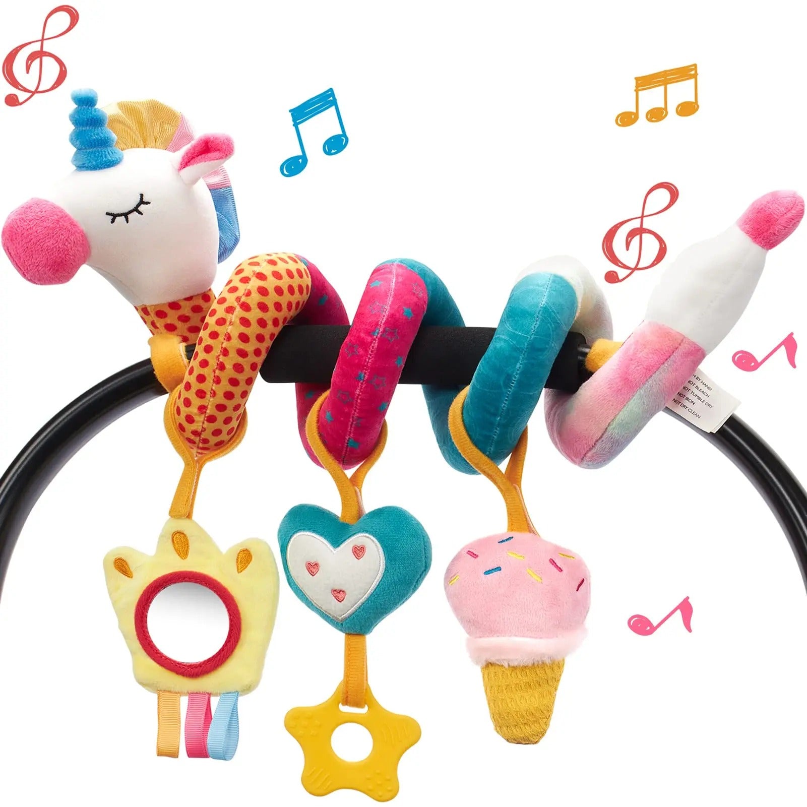 Spirale d'activité bébé licorne