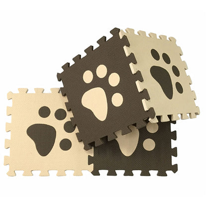 Tapis anti chute bebe en cube de puzzle