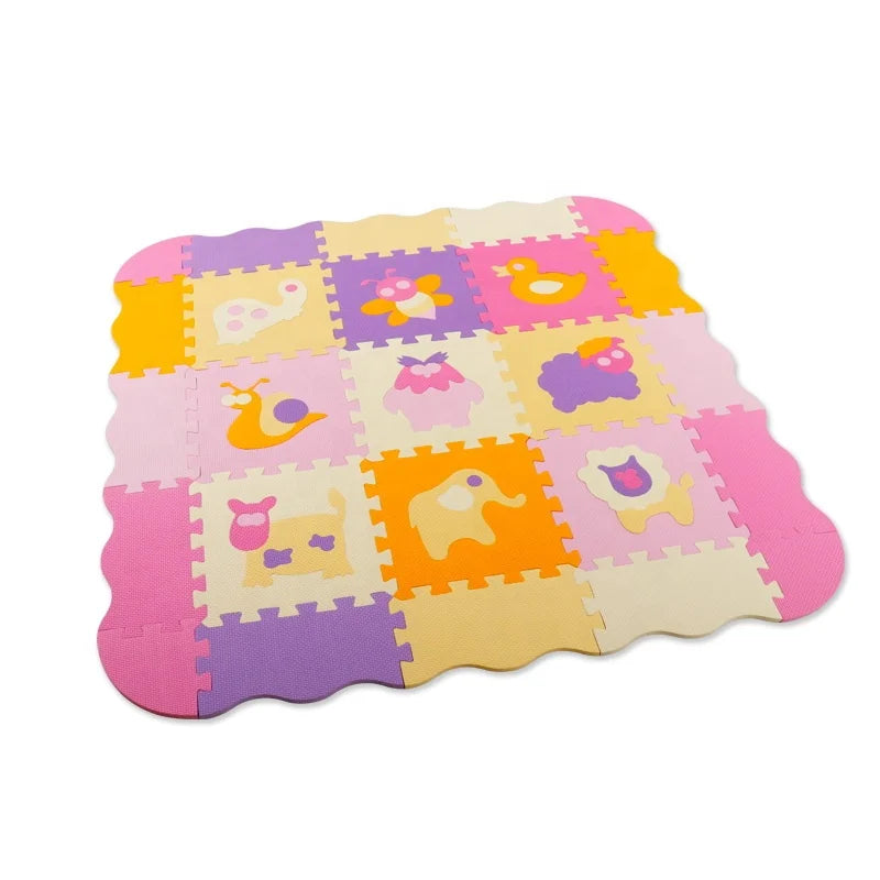 Tapis anti chute bebe fond vif