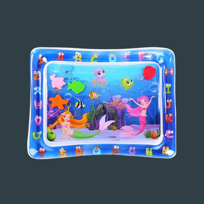 Tapis d'eau bebe avec motif deux sirènes