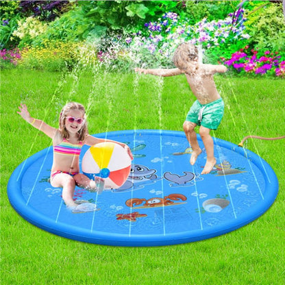 Tapis d'eau bébé un saut éclaboussant 