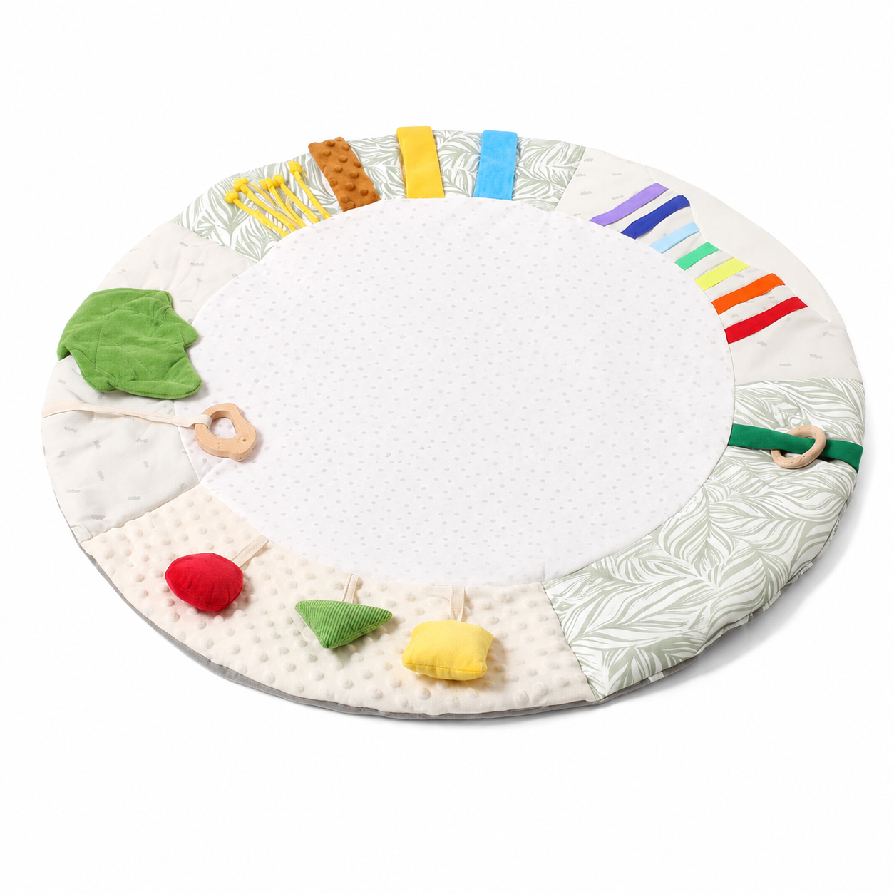 Tapis d'éveil bébé avec couleurs et motifs sensoriels