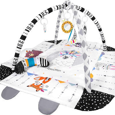 Varianter au motif Renard du tapis d'éveil bébé 