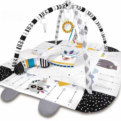 Varianter au motif Raton laveur du tapis d'éveil bébé 