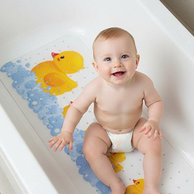 Tapis de bain bebe caresse la peau fragile