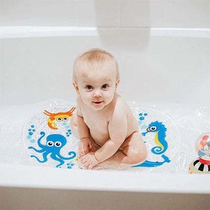 Tapis de bain pour bébé coloré fait briller son regard
