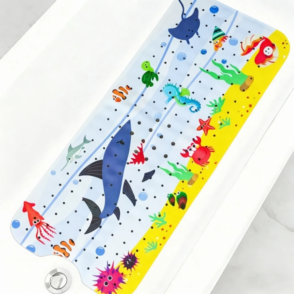 Tapis de bain pour bébé requin