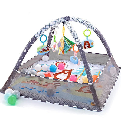 tapis eveil bebe gris