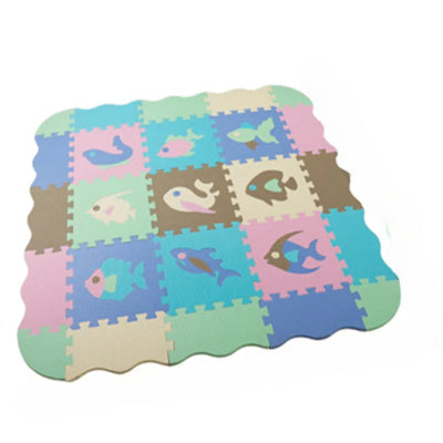 tapis mousse pour bebe motif vie sous marine