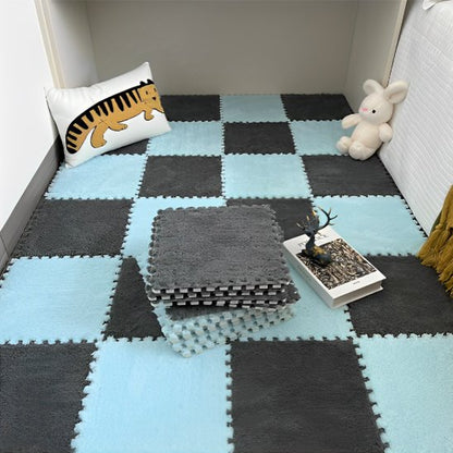 Tapis puzzle au nétoyage facile